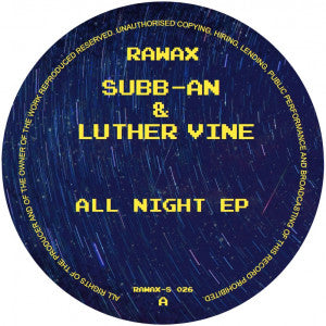 SUBB-AN & LUTHER VINE - ALL NIGHT LONG EP