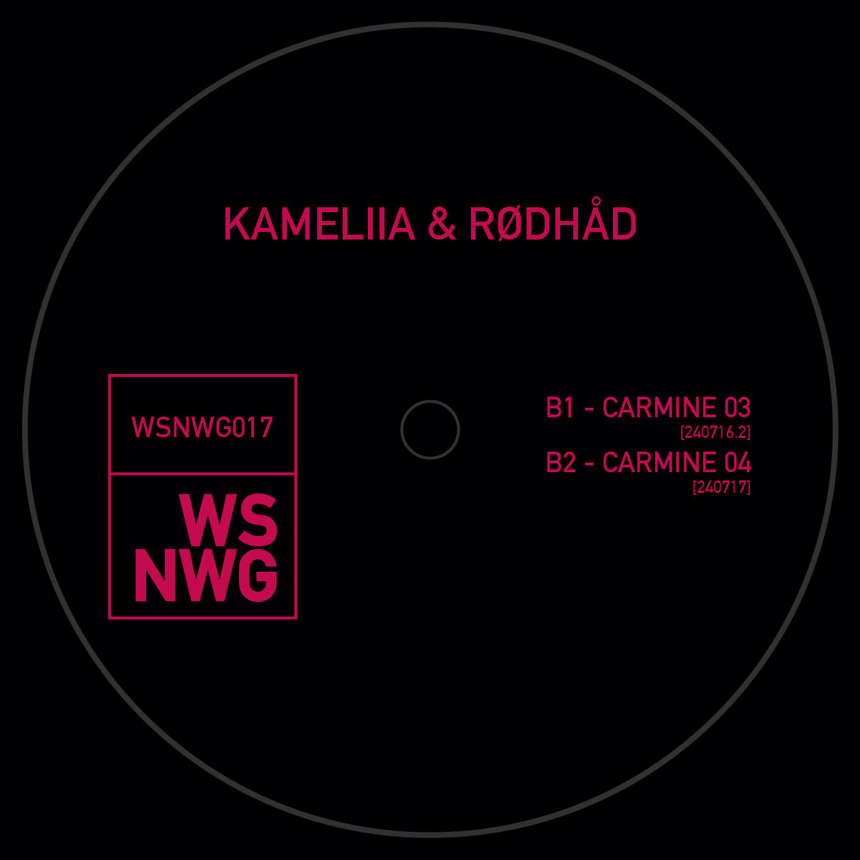 Kameliia & Rødhåd - Carmine