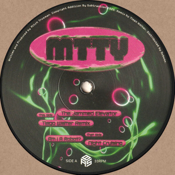 Mtty - Eighth Addition (Incl. Tiago Walter Remix)