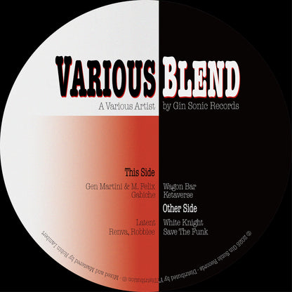 Various Blend - Gin Sonic Records