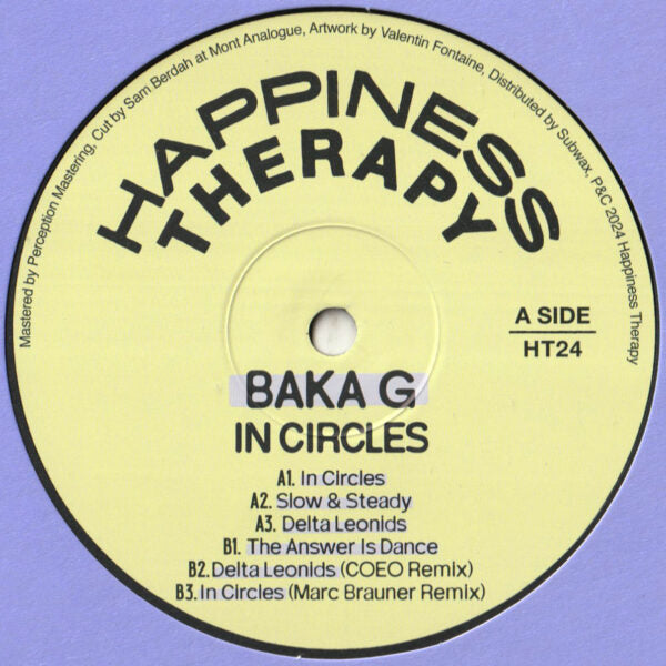 Baka G: In Circles (Incl. COEO & Marc Brauner Remixes)