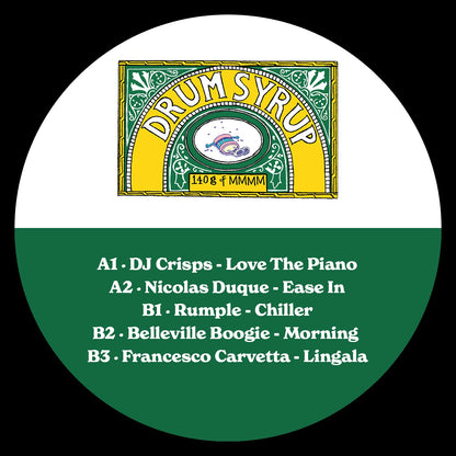 Drum Syrup Vol 3 Ba Dum Tish Various Artists - EP VINILO