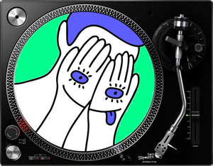 Slipmat Falso Self - Verde/Morado