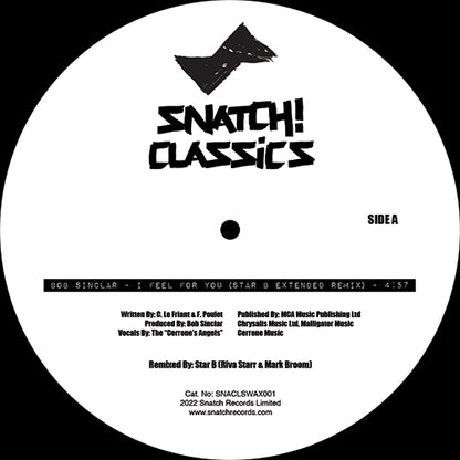 Bob Sinclar / Groove Armada - I Feel For You (Star B Remix) / Superstylin' (Riva Starr Edit) (12 Inch)