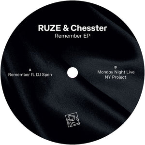 RUZE & Chesster - Remember EP
